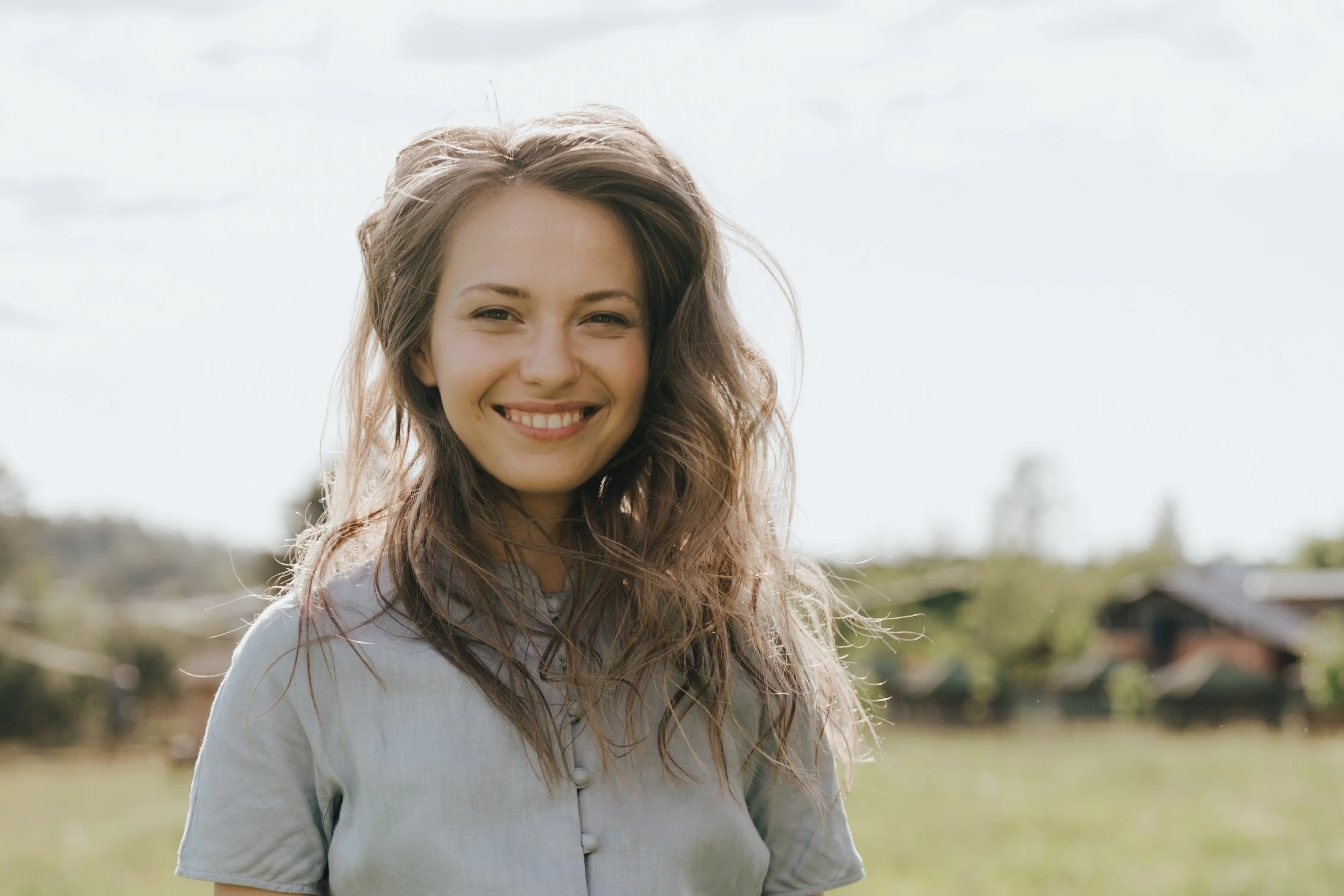 Woman Smiling